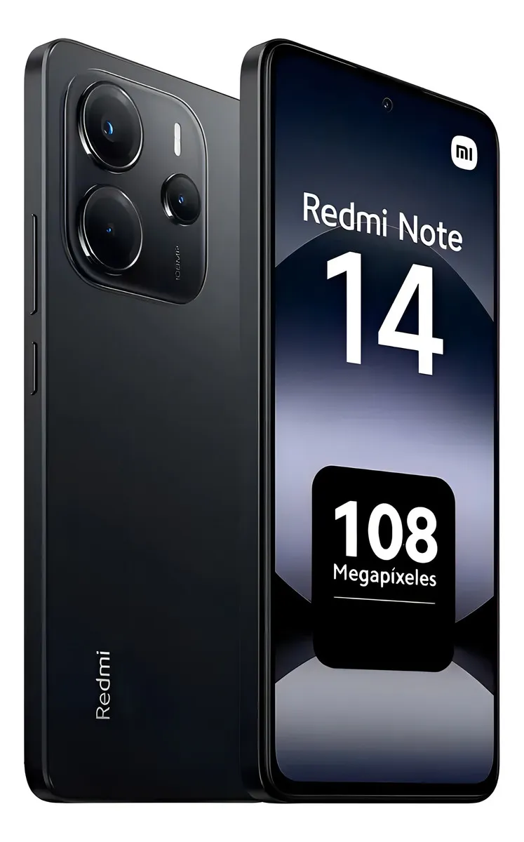 Xiaomi Redmi Note 14 4g 6.67 128gb 6gb Ram 108mpx - cor pretaXiaomi Redmi Note 14 4g 6.67 128gb 6gb Ram 108mpx - cor preta clip-icon Novo  |  +5mil vendidos Xiaomi Redmi Note 14 4g 6.67 128gb 6gb Ram 108mpx