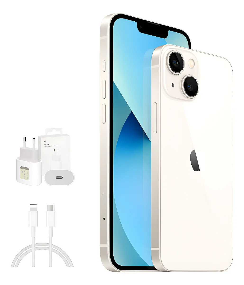 Apple iPhone 13 (128gb) Novo + Acessórios