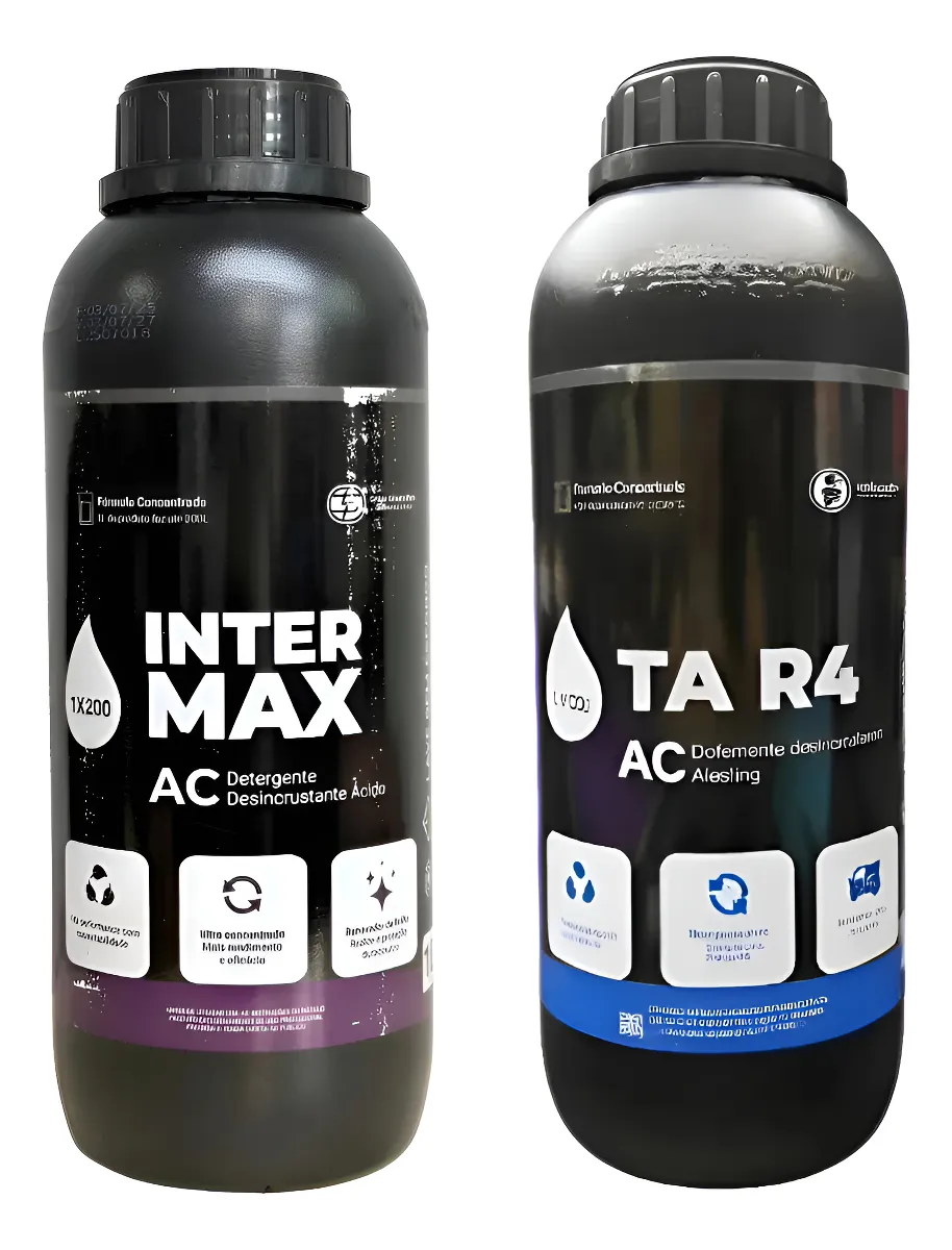Kit Limpeza Automotiva Teixeira Pinto 1L Concentrado Intermax + Ta R4